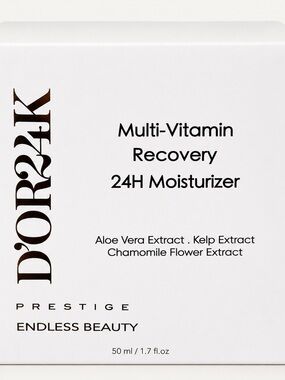 D'Or2ak Multi-Vitamin Recovery 24H Moisturizer - White